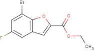 Ethyl 7-bromo-5-fluorobenzofuran-2-carboxylate