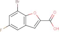 7-Bromo-5-fluorobenzofuran-2-carboxylic acid