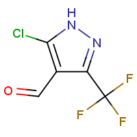 5-Chloro-3-(trifluoromethyl)-1H-pyrazole-4-carbaldehyde