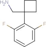 [1-(2,6-Difluorophenyl)cyclobutyl]methylamine