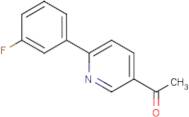 1-[6-(3-Fluorophenyl)pyridin-3-yl]ethanone