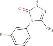 4-(3-Fluorophenyl)-3-methyl-1H-1,2,4-triazol-5-one