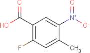 2-Fluoro-4-methyl-5-nitrobenzoic acid