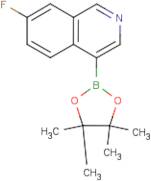 7-Fluoro-4-(4,4,5,5-tetramethyl-1,3,2-dioxaborolan-2-yl)isoquinoline