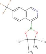 4-(4,4,5,5-Tetramethyl-1,3,2-dioxaborolan-2-yl)-7-(trifluoromethyl)isoquinoline