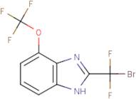 2-[Bromo(difluoro)methyl]-4-(trifluoromethoxy)-1H-benzimidazole