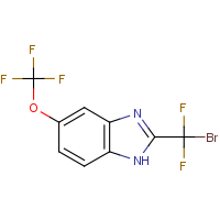 2-[Bromo(difluoro)methyl]-5-(trifluoromethoxy)-1H-benzimidazole