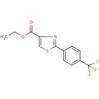 Ethyl 2-[4-(trifluoromethyl)phenyl]thiazole-4-carboxylate