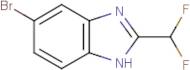 5-Bromo-2-(difluoromethyl)-1H-benzimidazole
