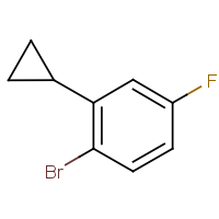 2-Bromo-5-fluoro-1-cyclopropylbenzene