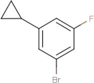 3-Bromo-5-fluoro-1-cyclopropylbenzene