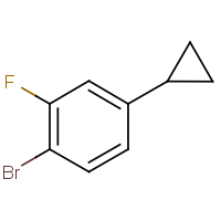 4-Bromo-3-fluoro-1-cyclopropylbenzene