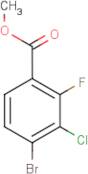 Methyl 4-bromo-3-chloro-2-fluorobenzoate