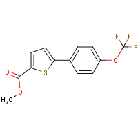 Methyl 5-(4-(trifluoromethoxy)phenyl)thiophene-2-carboxylate