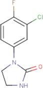 1-(3-Chloro-4-fluorophenyl)-imidazolidin-2-one