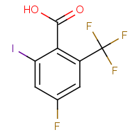 4-Fluoro-6-iodo-2-(trifluoromethyl)benzoic acid