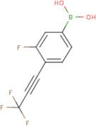 3-Fluoro-4-(3,3,3-trifluoro-1-propyn-1-yl)benzeneboronic acid