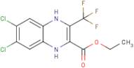 Ethyl 6,7-dichloro-1,4-dihydro-3-(trifluoromethyl)quinoxaline-2-carboxylate