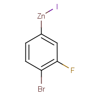 4-Bromo-3-fluorophenylzinc iodide