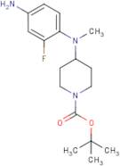 4-[(4-Amino-2-fluorophenyl)(methyl)amino]piperidine, N1-BOC protected