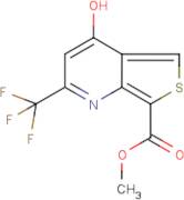 Methyl 4-hydroxy-6-(trifluoromethyl)thieno[3,4-b]pyridine-1-carboxylate