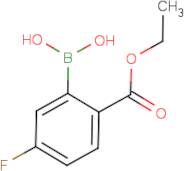 2-(Ethoxycarbonyl)-5-fluorobenzeneboronic acid