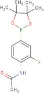 4-Acetamido-3-fluorobenzeneboronic acid, pinacol ester