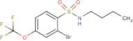 2-Bromo-N-butyl-4-(trifluoromethoxy)benzenesulphonamide