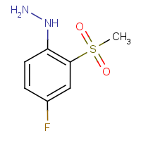 4-Fluoro-2-(methylsulphonyl)phenylhydrazine