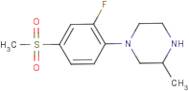 1-[2-Fluoro-4-(methylsulphonyl)phenyl]-3-methylpiperazine