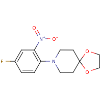 8-(4-Fluoro-2-nitrophenyl)-1,4-dioxa-8-azaspiro[4.5]decane