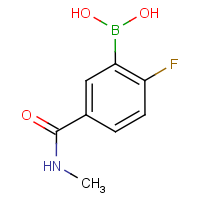 2-Fluoro-5-(methylcarbamoyl)benzeneboronic acid