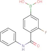 3-Fluoro-4-(phenylcarbamoyl)benzeneboronic acid