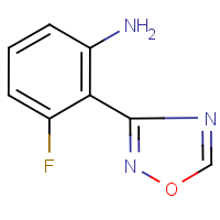 3-Fluoro-2-(1,2,4-oxadiazol-3-yl)aniline