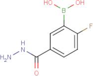 2-Fluoro-5-(hydrazinocarbonyl)benzeneboronic acid