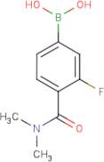 4-(Dimethylcarbamoyl)-3-fluorobenzeneboronic acid