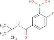 5-(tert-Butylcarbamoyl)-2-fluorobenzeneboronic acid