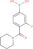 3-Fluoro-4-(piperidin-1-ylcarbonyl)benzeneboronic acid