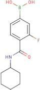 4-(Cyclohexylcarbamoyl)-3-fluorobenzeneboronic acid