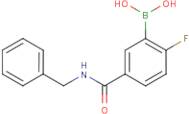 5-(Benzylcarbamoyl)-2-fluorobenzeneboronic acid