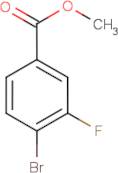 Methyl 4-bromo-3-fluorobenzoate