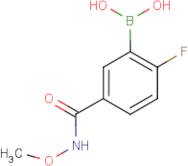 2-Fluoro-5-(methoxycarbamoyl)benzeneboronic acid