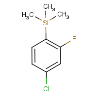 Trimethyl(4-chloro-2-fluorophenyl)silane