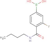 4-(Butylcarbamoyl)-3-fluorobenzeneboronic acid