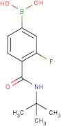 4-(tert-Butylcarbamoyl)-3-fluorobenzeneboronic acid