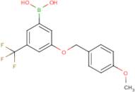 3-(4-Methoxy)benzyloxy-5-(trifluoromethyl)benzeneboronic acid