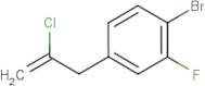 4-(2-Chloroallyl)-2-fluorobromobenzene