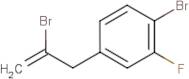 4-(2-Bromoallyl)-2-fluorobromobenzene