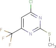 4-Chloro-2-(methylthio)-6-(trifluoromethyl)pyrimidine