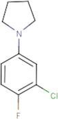 1-(3-Chloro-4-fluorophenyl)pyrrolidine